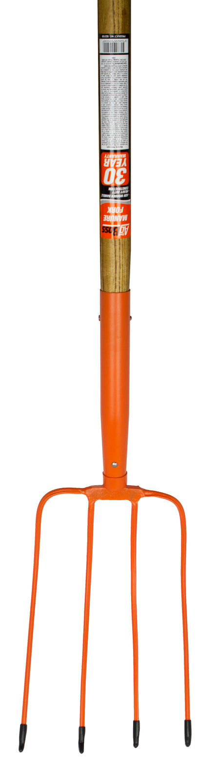 Manure Fork - 4 Prong - Wooden Handle
