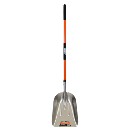 Aluminium Grain Shovel - Long Fibreglass Handle