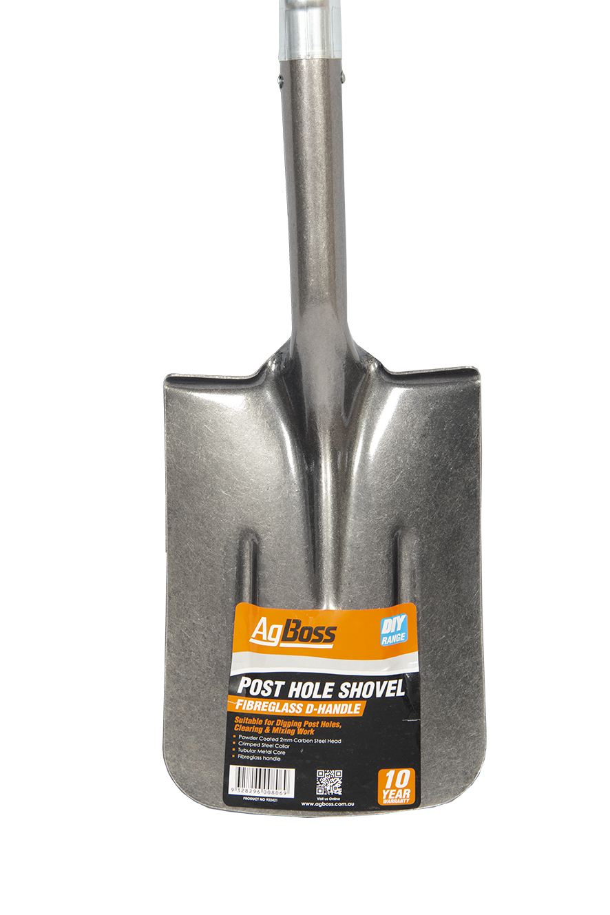 AgBoss DIY Post Hole Shovel - D Handle