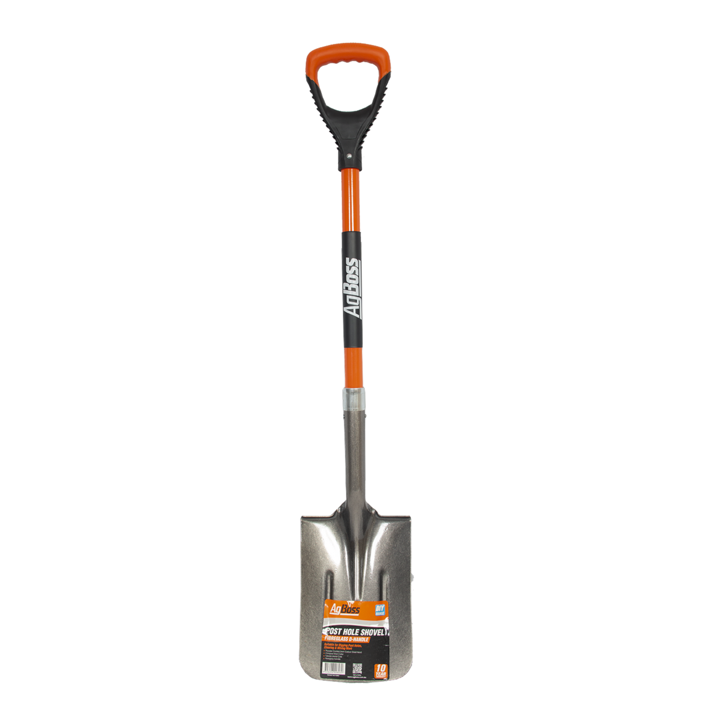 AgBoss DIY Post Hole Shovel - D Handle