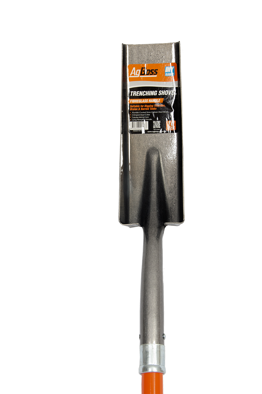AgBoss DIY Trenching Shovel - Straight Handle