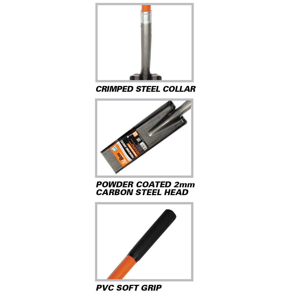AgBoss DIY Trenching Shovel - Straight Handle