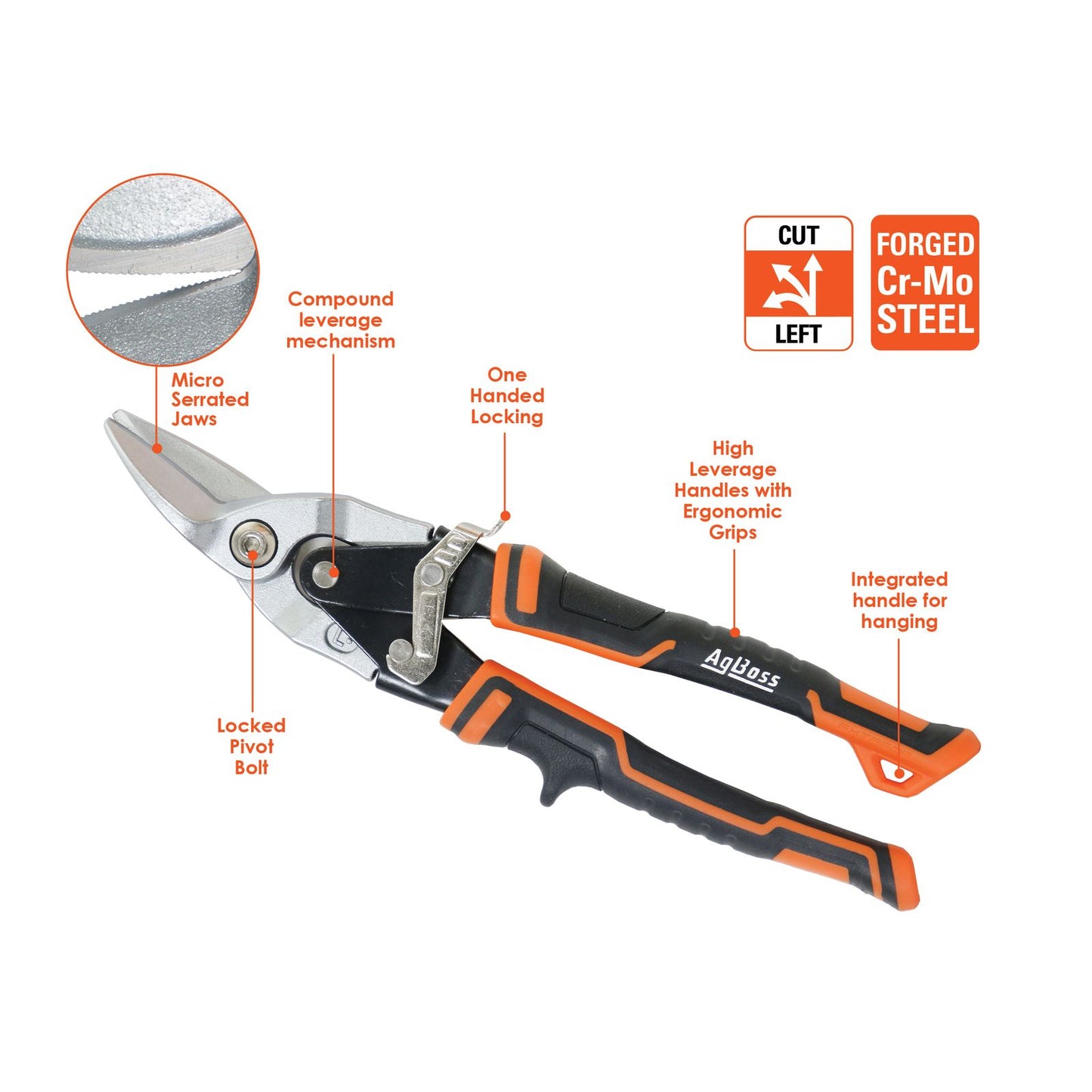 Tin Snips - Left & Straight Cut