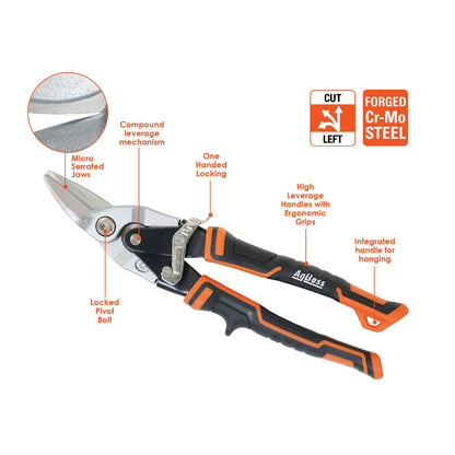 Tin Snips - Left & Straight Cut