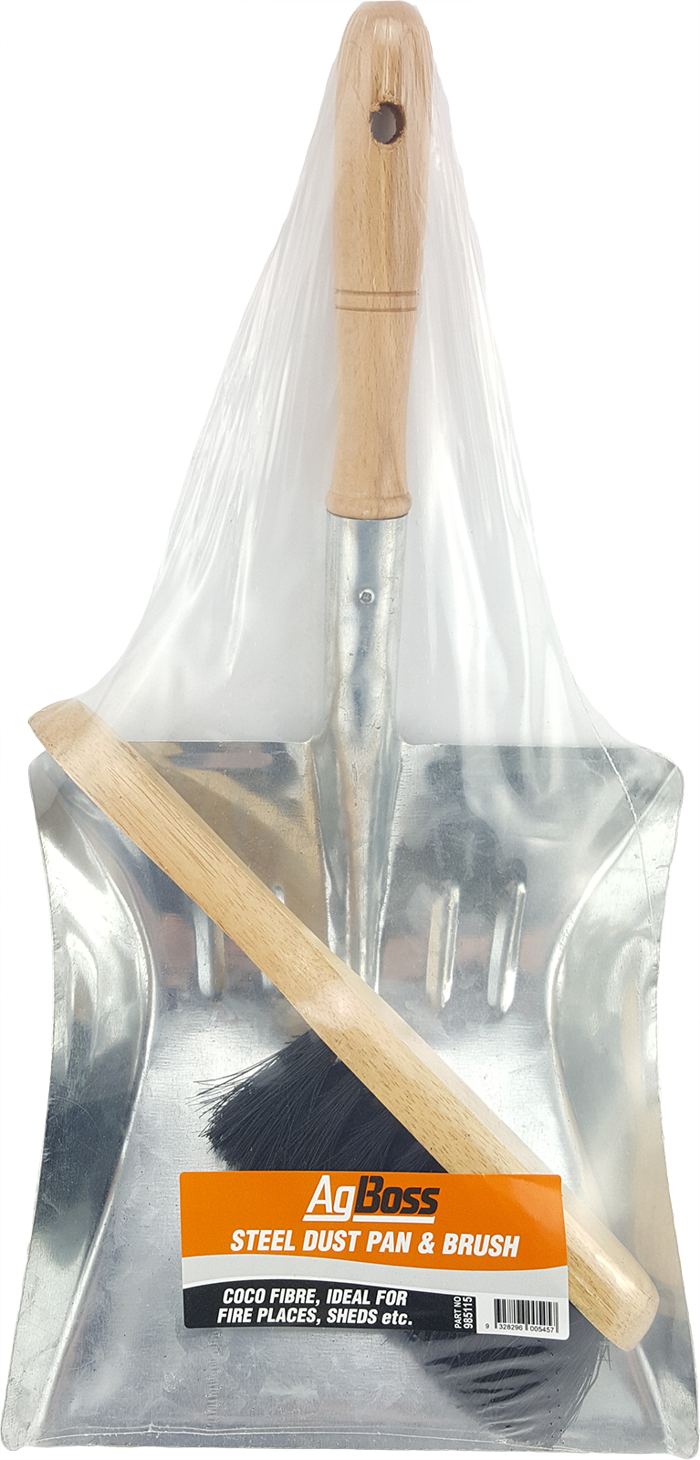 Steel Dustpan & Brush