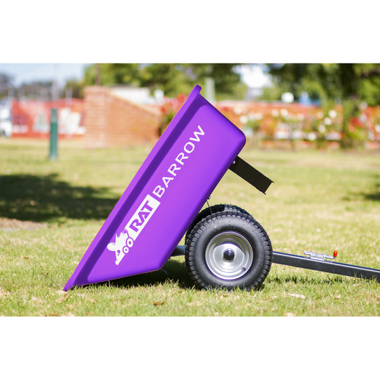 RAT Barrow Tub Trailer | Purple Poly Tub