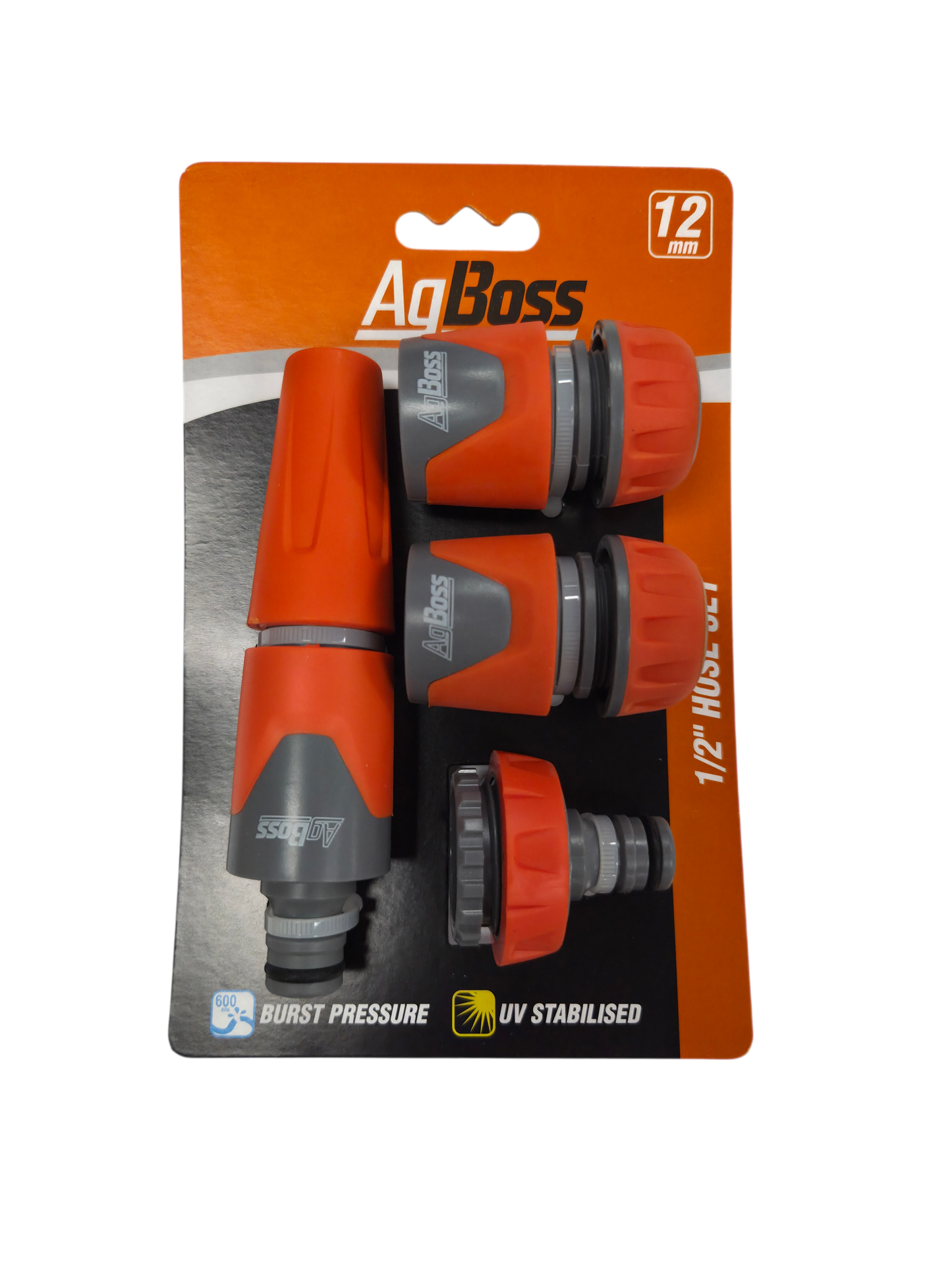 Hose Connector w Spray Nozzle Set