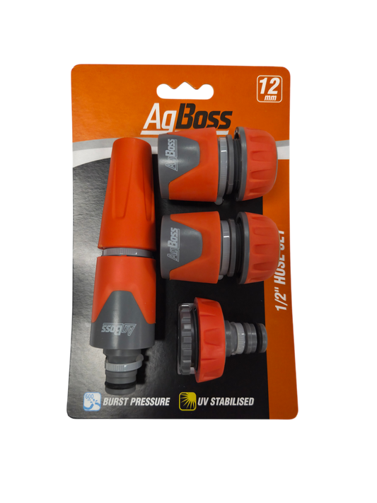 Hose Connector w Spray Nozzle Set