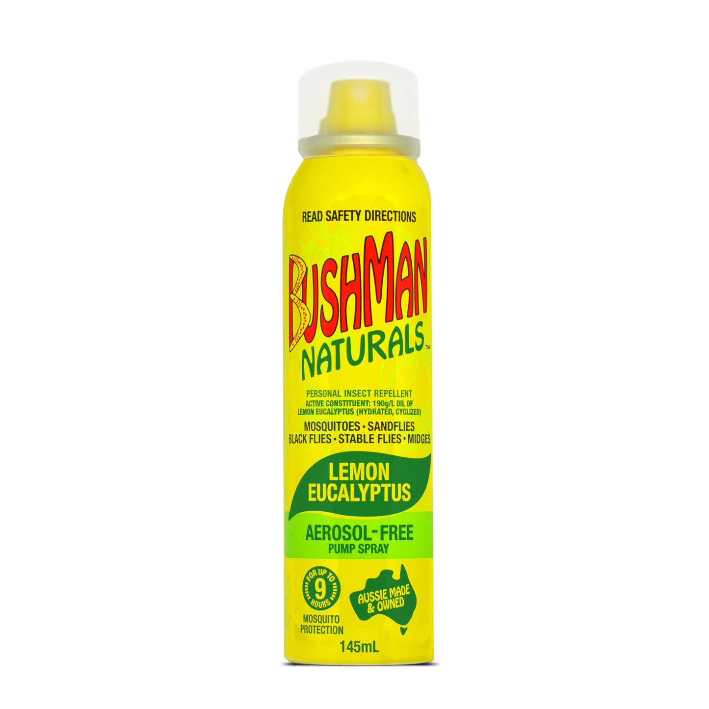 Bushman Natural Pump Spray 145ml