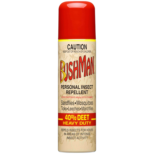 Bushman Heavy Duty Aerosol - 40% Deet (130g)