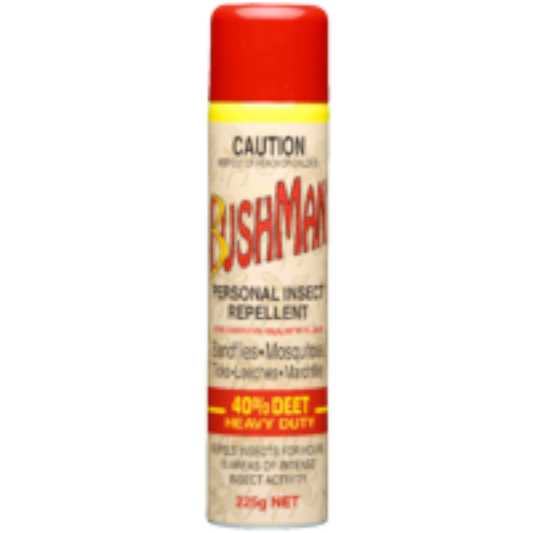 Bushman Heavy Duty Aerosol - 40% Deet (225g)