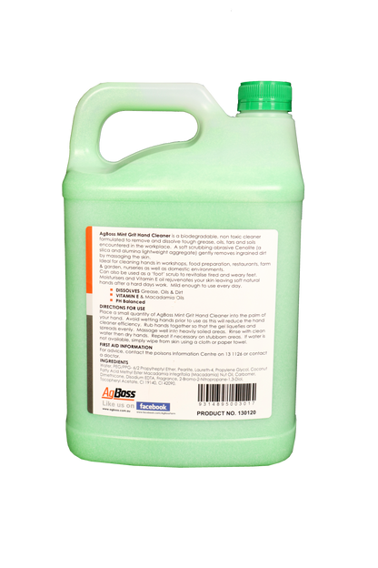 Mint Grit Hand Cleaner 5 litre