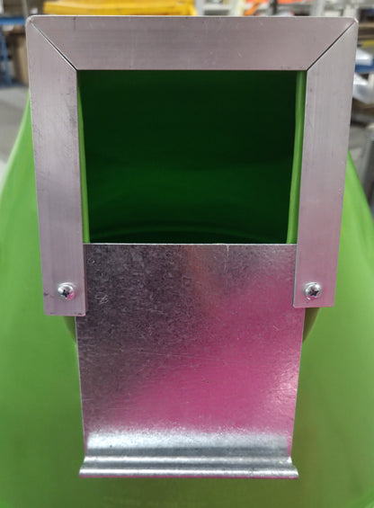 200 litre Silo & Galvanised Stand - Black - Larger Feed