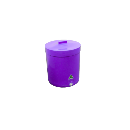 Grazer Feed Bin & Lid Purple