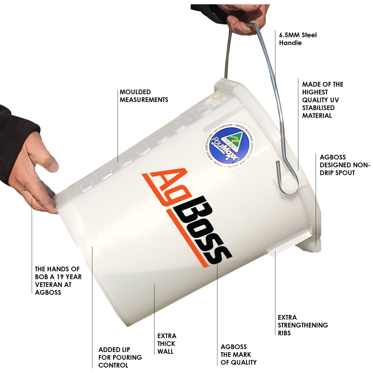 Bucket 15 Litre PourMaxx