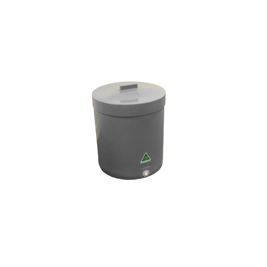 Grazer Feed Bin & Lid Grey